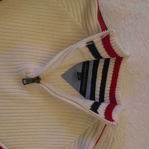 TOMMY HILFIGER Crewneck Collared Sweater